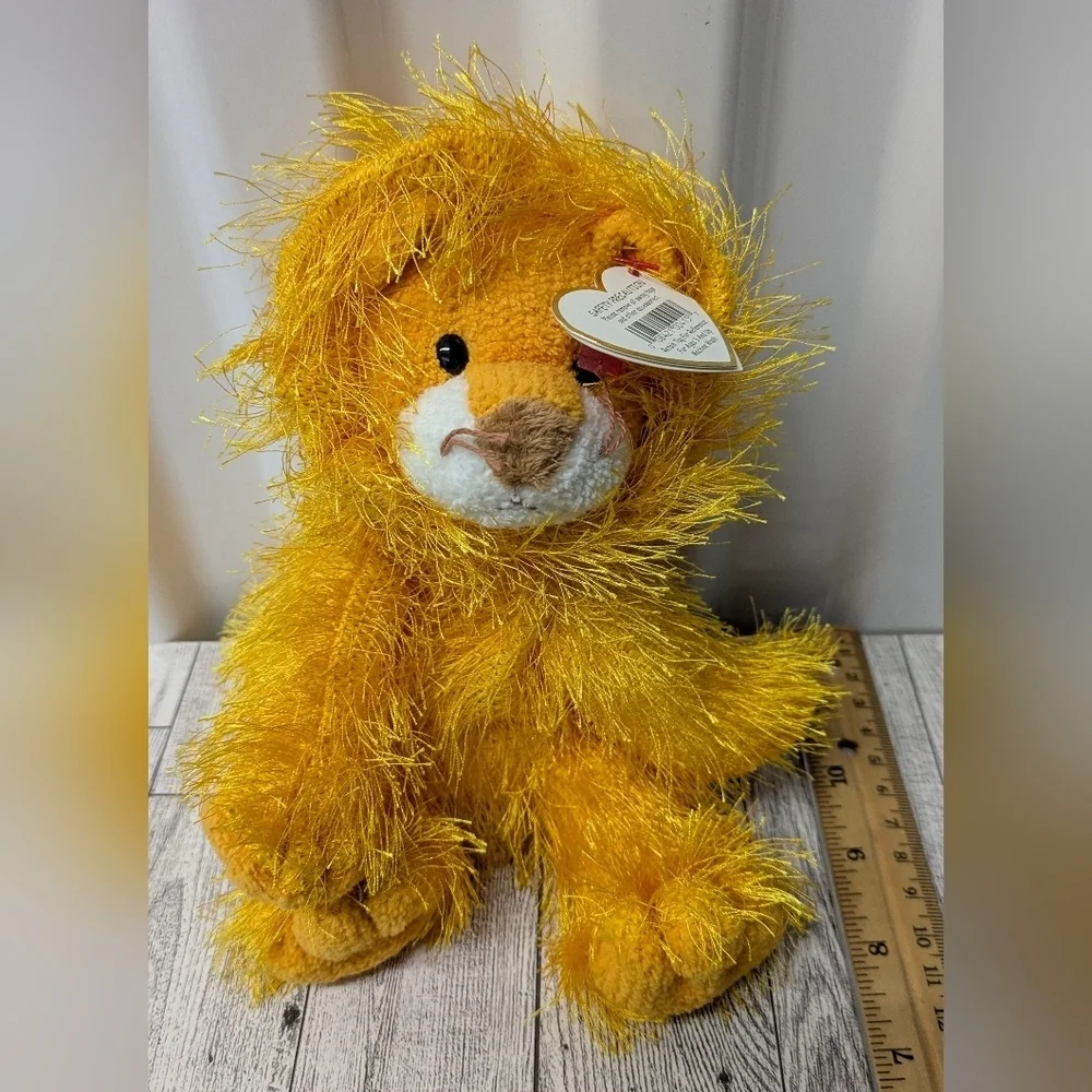 Ty kitty Yellow Lion Plush Toy